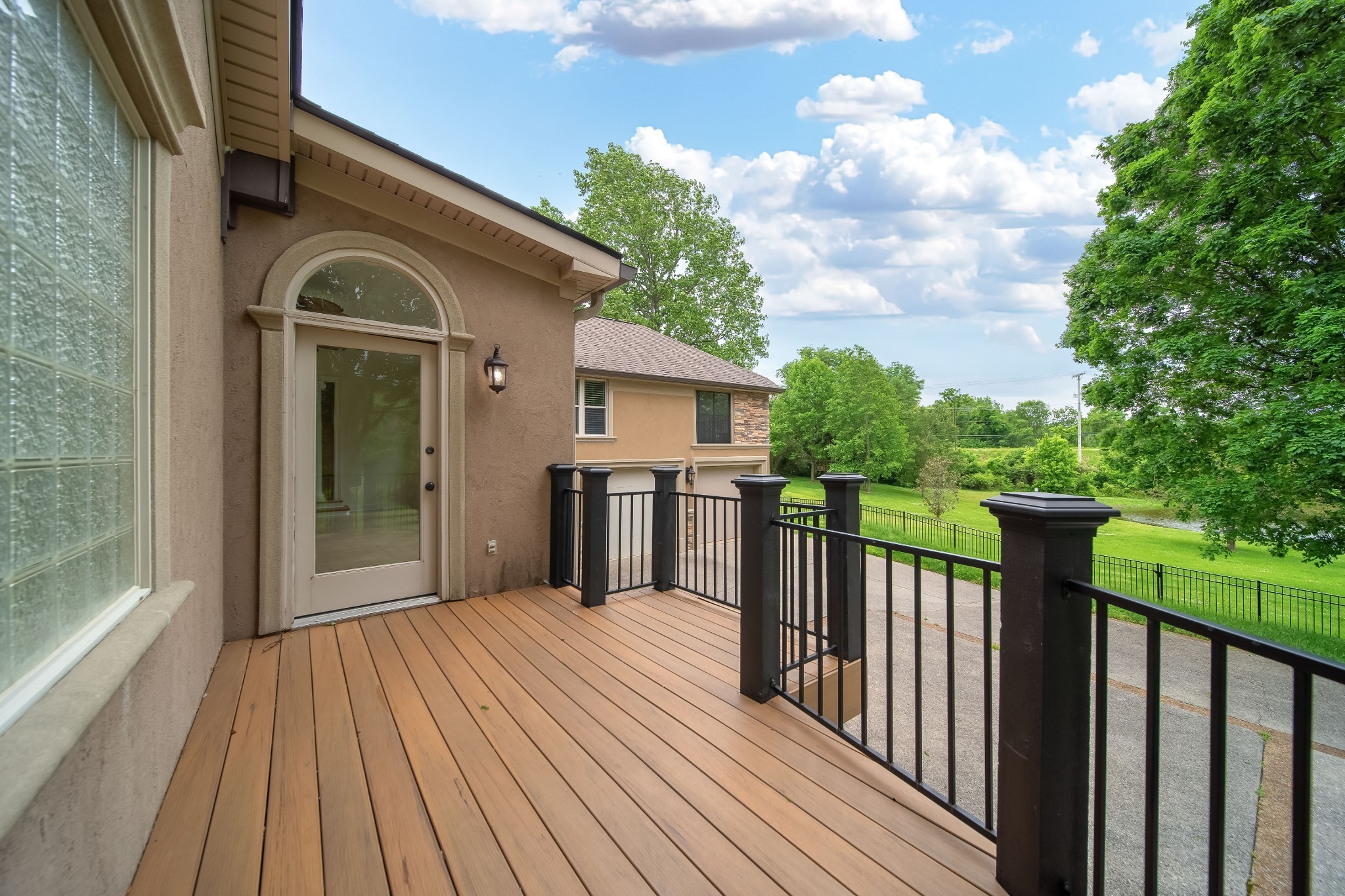 116 Foxcross Road Hendersonville, TN 37075 - Photo 55 of 57 a view of a house with a wooden deck