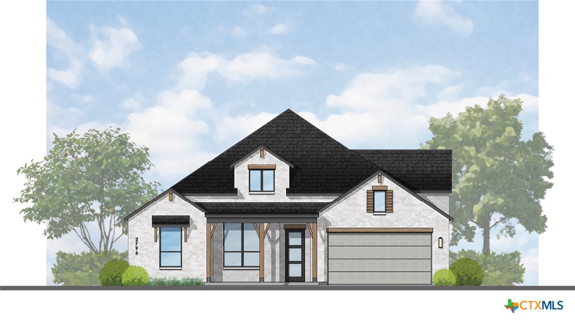 315 Leaning Rock Ridge Austin, TX 78737 - Photo 1 of 40 a front view of a house with a yard