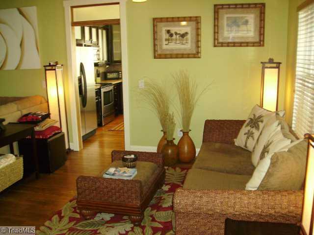 Dining Room. dining room is used as a sitting area/den