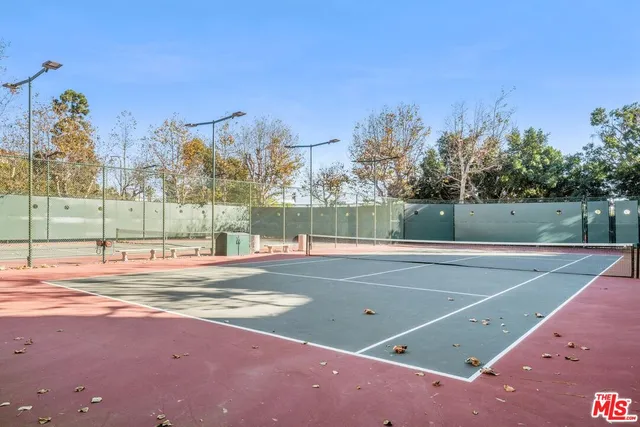 a view of a tennis court