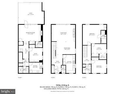 $995,000 | 4939 Crescent Street, Unit C18, Bethesda, MD 20816