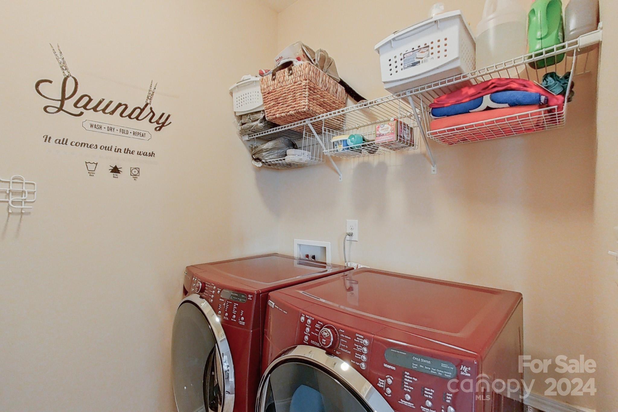 79007 Ridgehaven Road Lancaster, SC 29720 - Photo 22 of 48 a utility room with dryer and washer