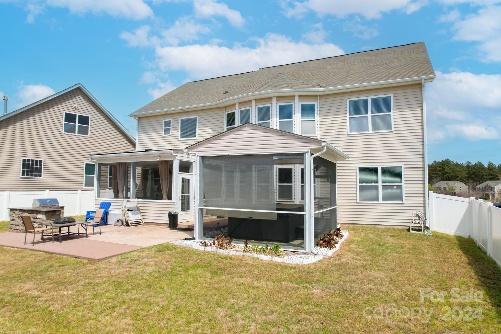 79007 Ridgehaven Road Lancaster, SC 29720 - Photo 44 of 48 a front view of a house with a patio