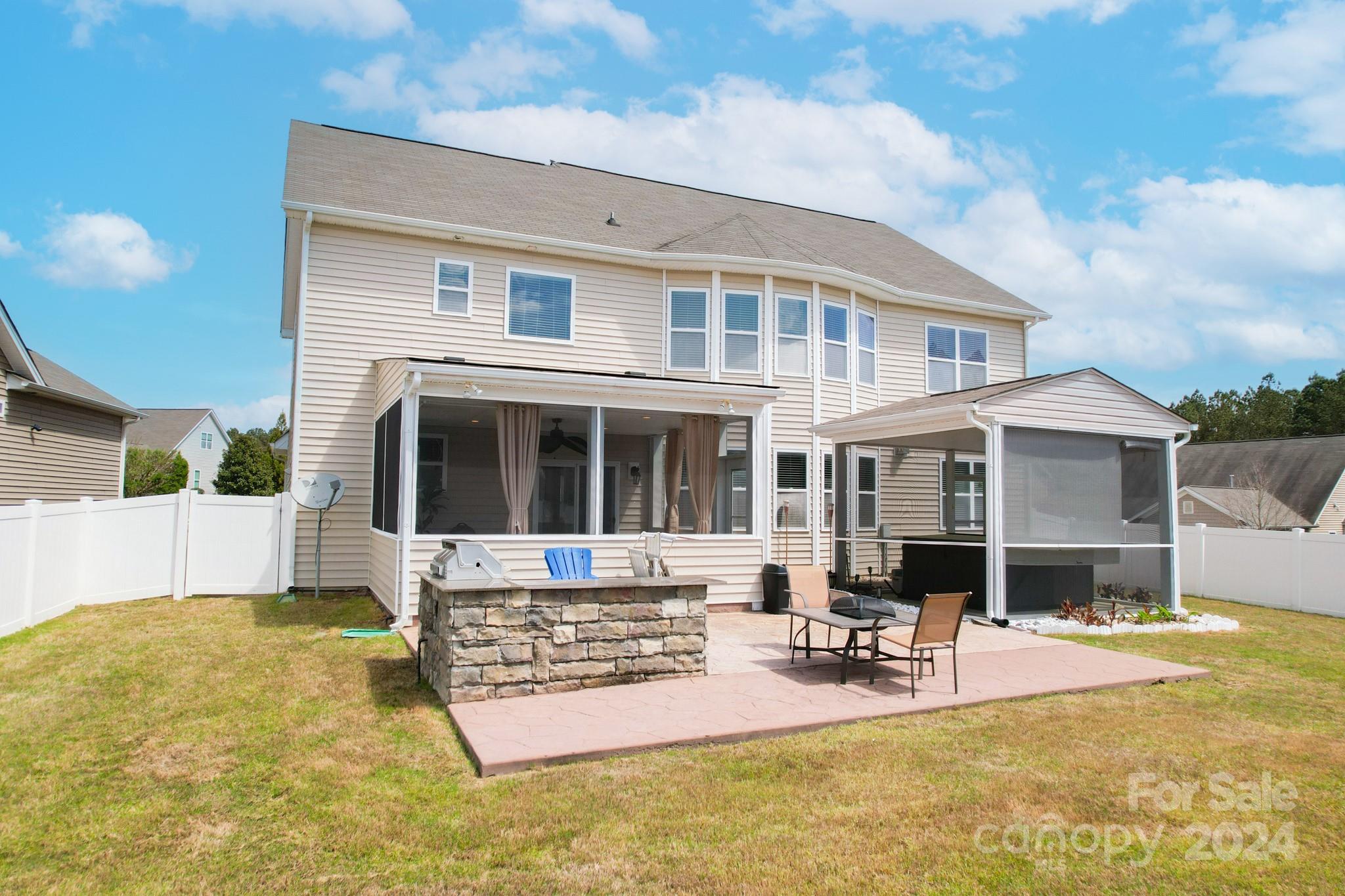 79007 Ridgehaven Road Lancaster, SC 29720 - Photo 45 of 48 a view of a house with swimming pool and sitting area