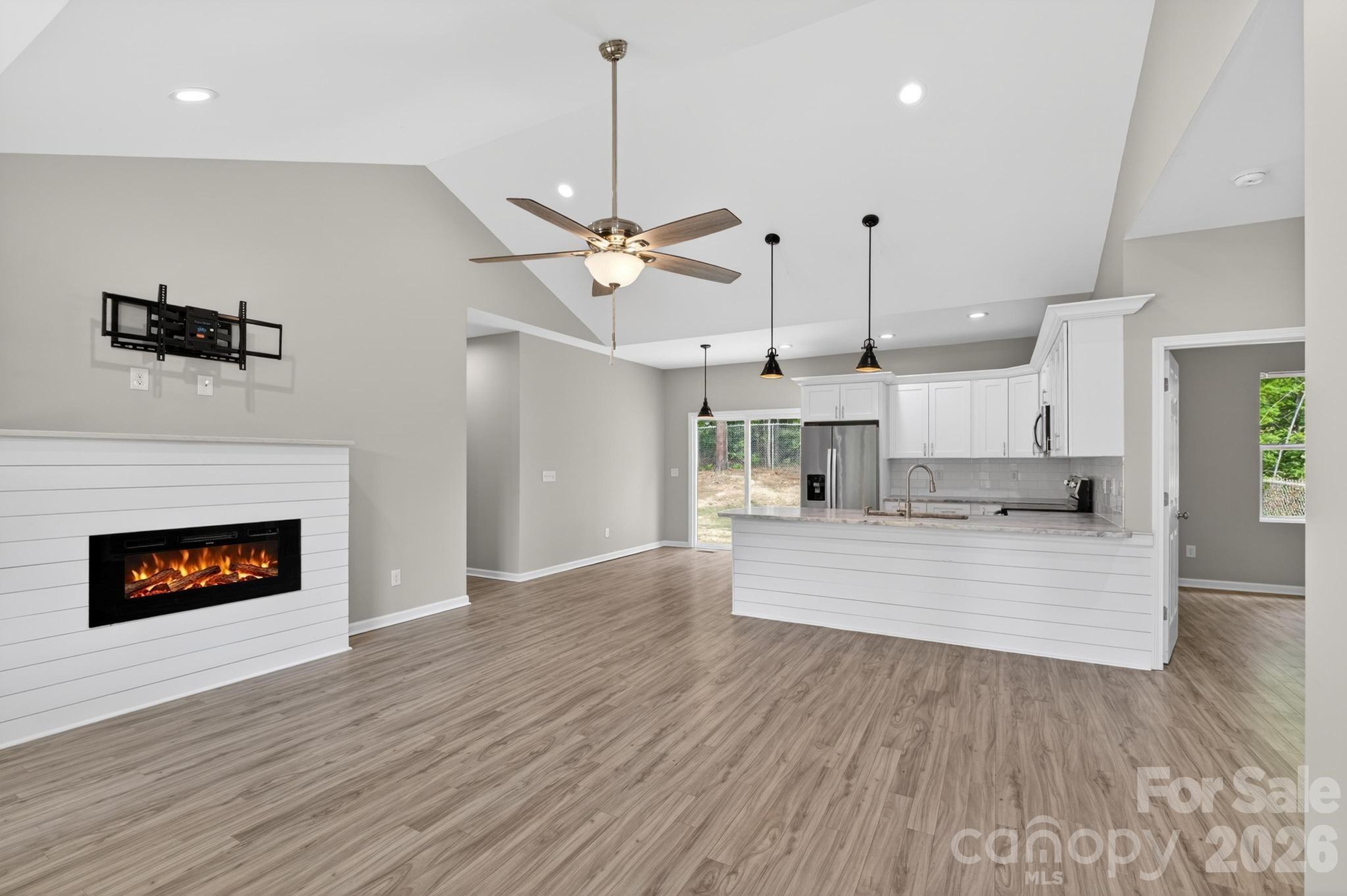 2119 South Road Morganton, NC 28655 - Photo 11 of 47 a view of kitchen with cabinets and wooden floor