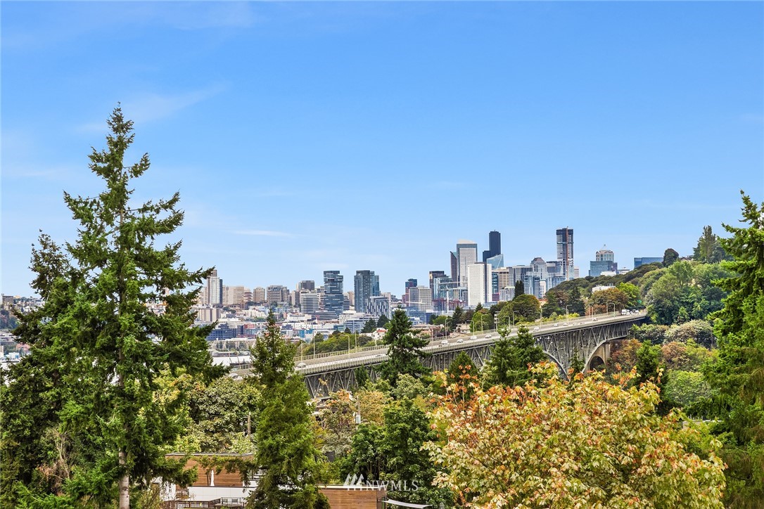 3901 Fremont Avenue North, Unit 206 Seattle, WA 98103 - Photo 13 of 15 a view of a city with tall buildings in the background