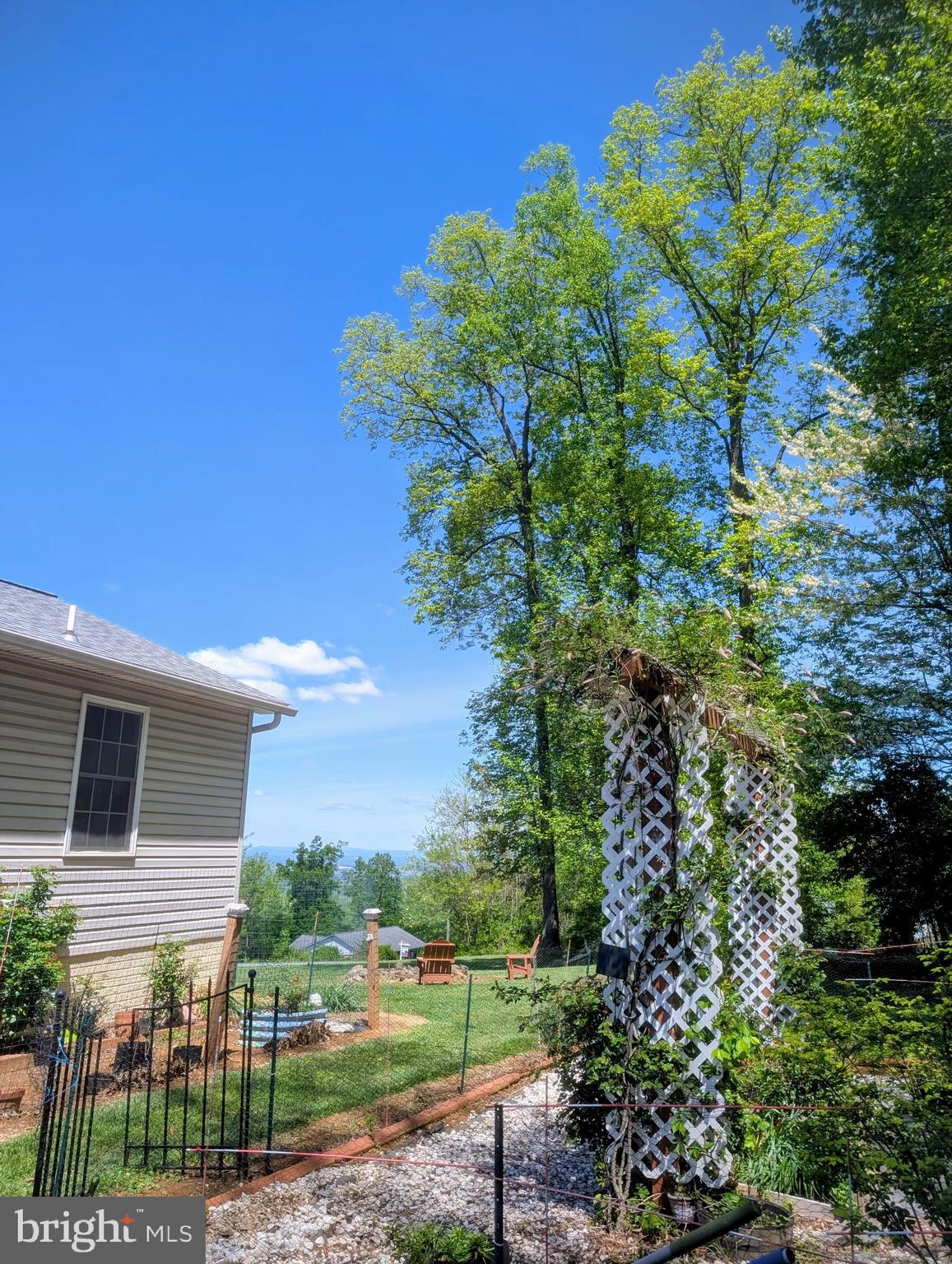 126 Cliffside Road Linden, VA 22642 - Photo 30 of 49 The View from the Backyard Garden Area