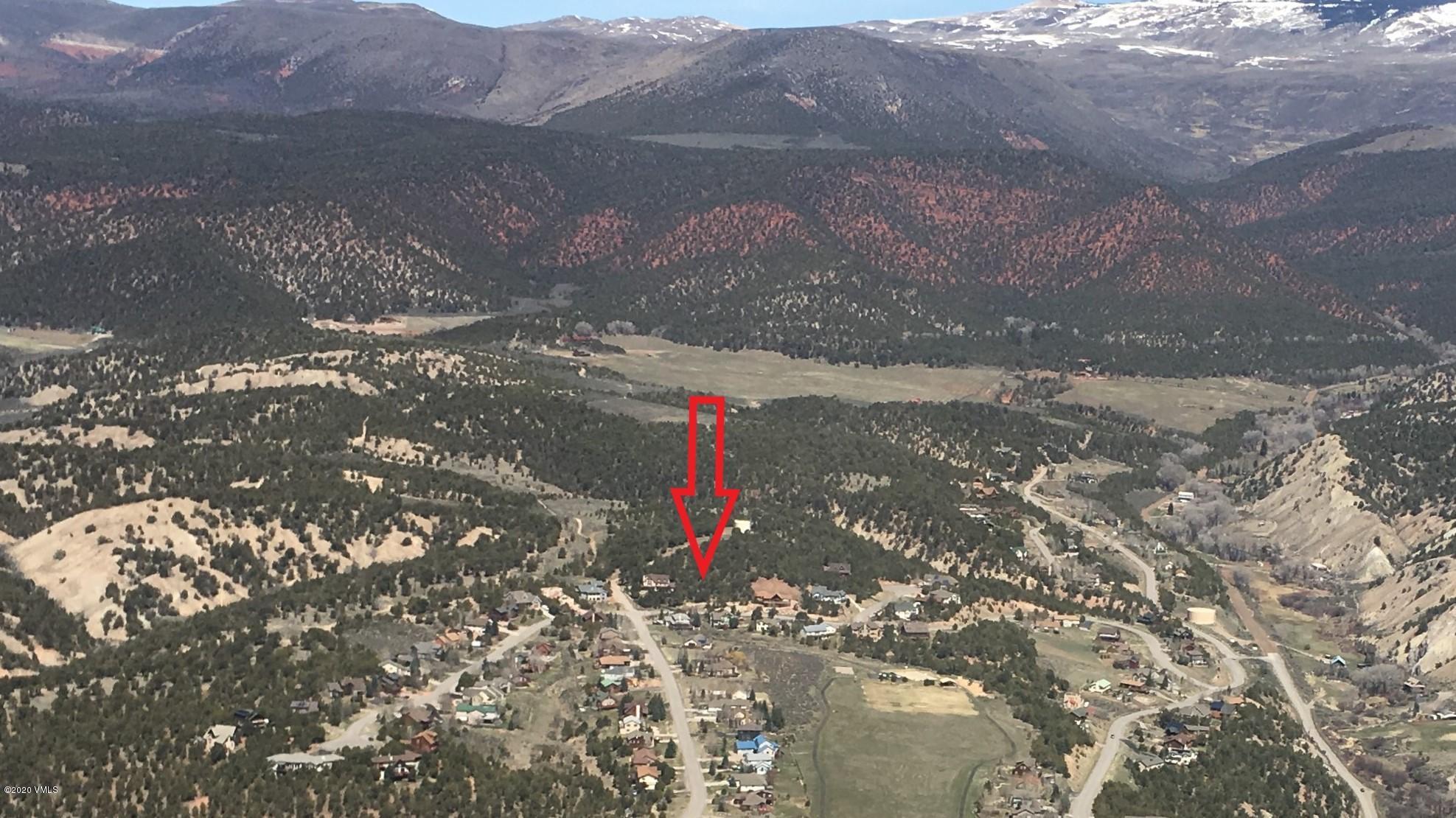 357 Neilson Gulch Road Aerial Demarked