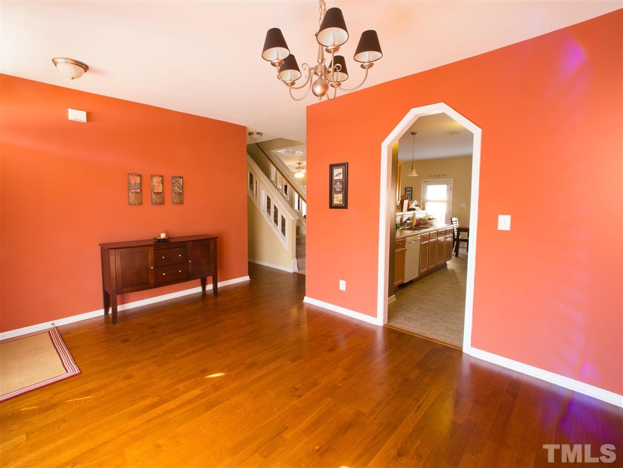 3545 Sunbright Lane Raleigh, NC 27610 - Photo 3 of 25 a view of a room with a flat screen tv