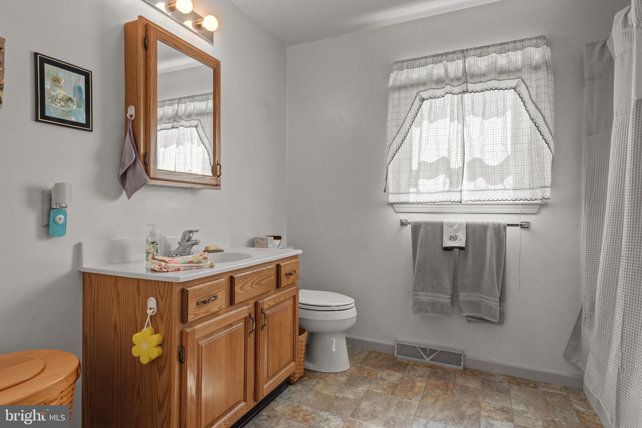 65 Winding Way Lititz, PA 17543 - Photo 11 of 28 a bathroom with a toilet sink and mirror