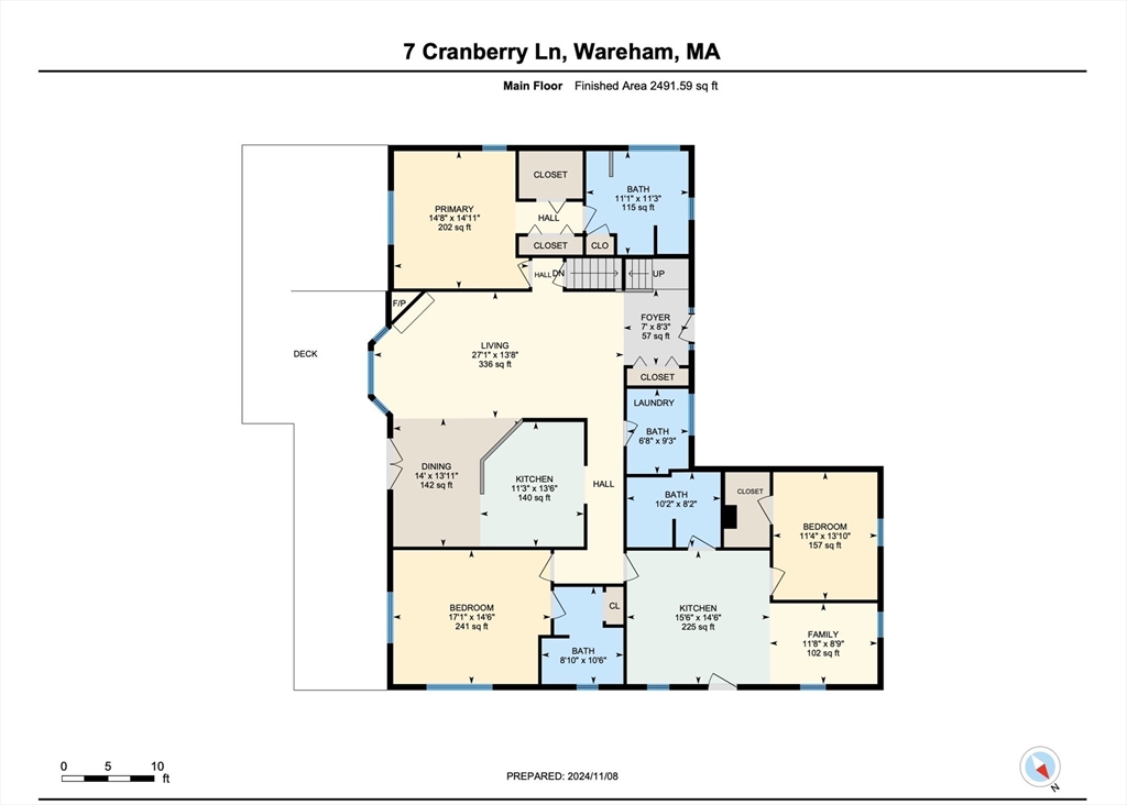 7 Cranberry Lane Wareham, MA 02538 - Photo 40 of 42 a picture of a floor plan