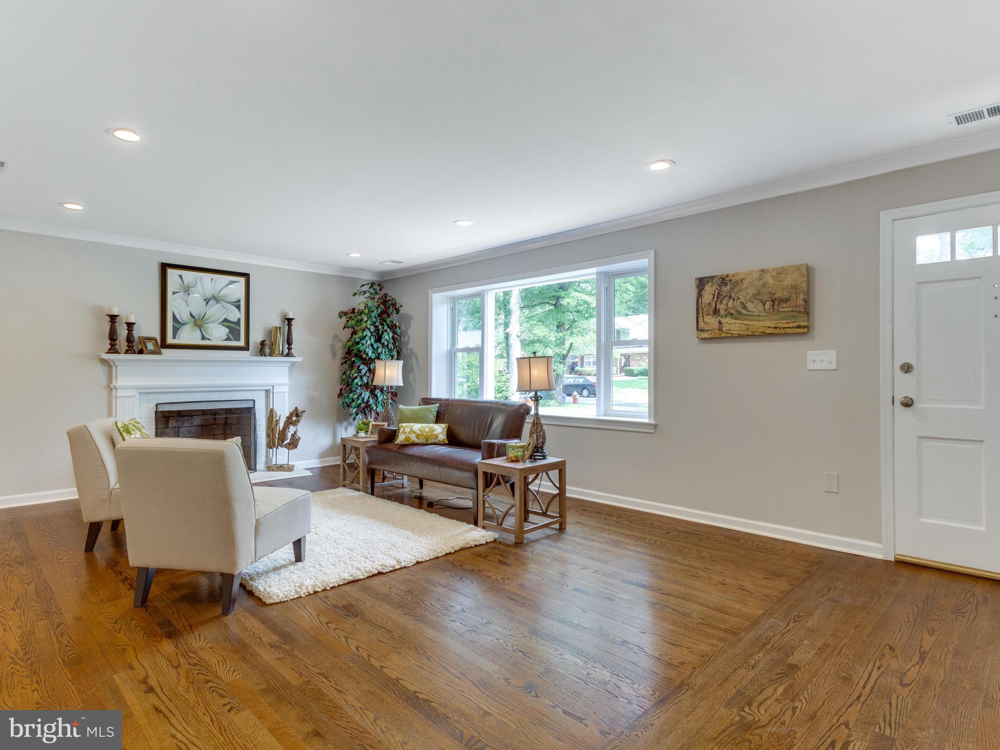 8532 Springman Street Alexandria, VA 22309 - Photo 3 of 30 Tons of natural light from the new windows!