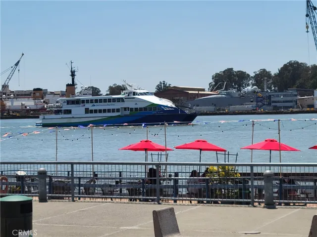 a view of a terrace with sitting area