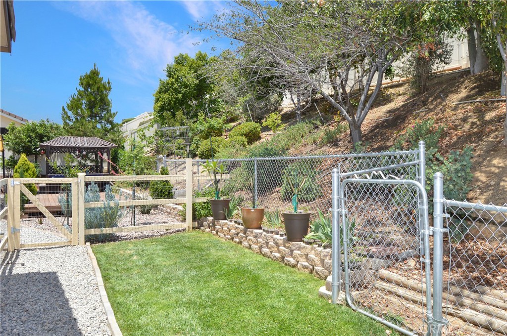 166 Fox Lane Calimesa, CA 92320 - Photo 70 of 76 Refreshing Lawn for Your Furry Friends in the Dog Run. Another gate so you can control their access to the fruit trees and grape vines in back.