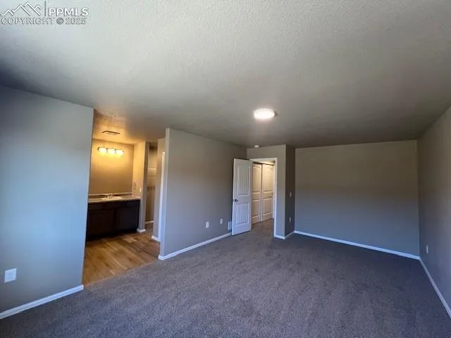 a view of empty room