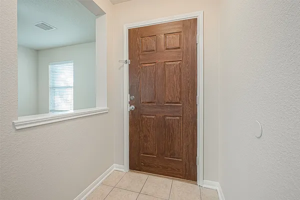 a view of empty room