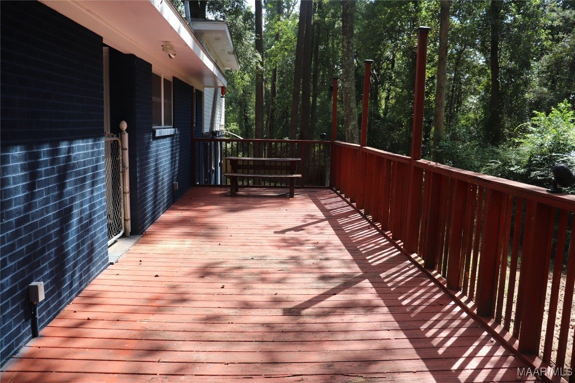 313 Holly Hill Road Enterprise, AL 36330 - Photo 37 of 44 Large Back Deck