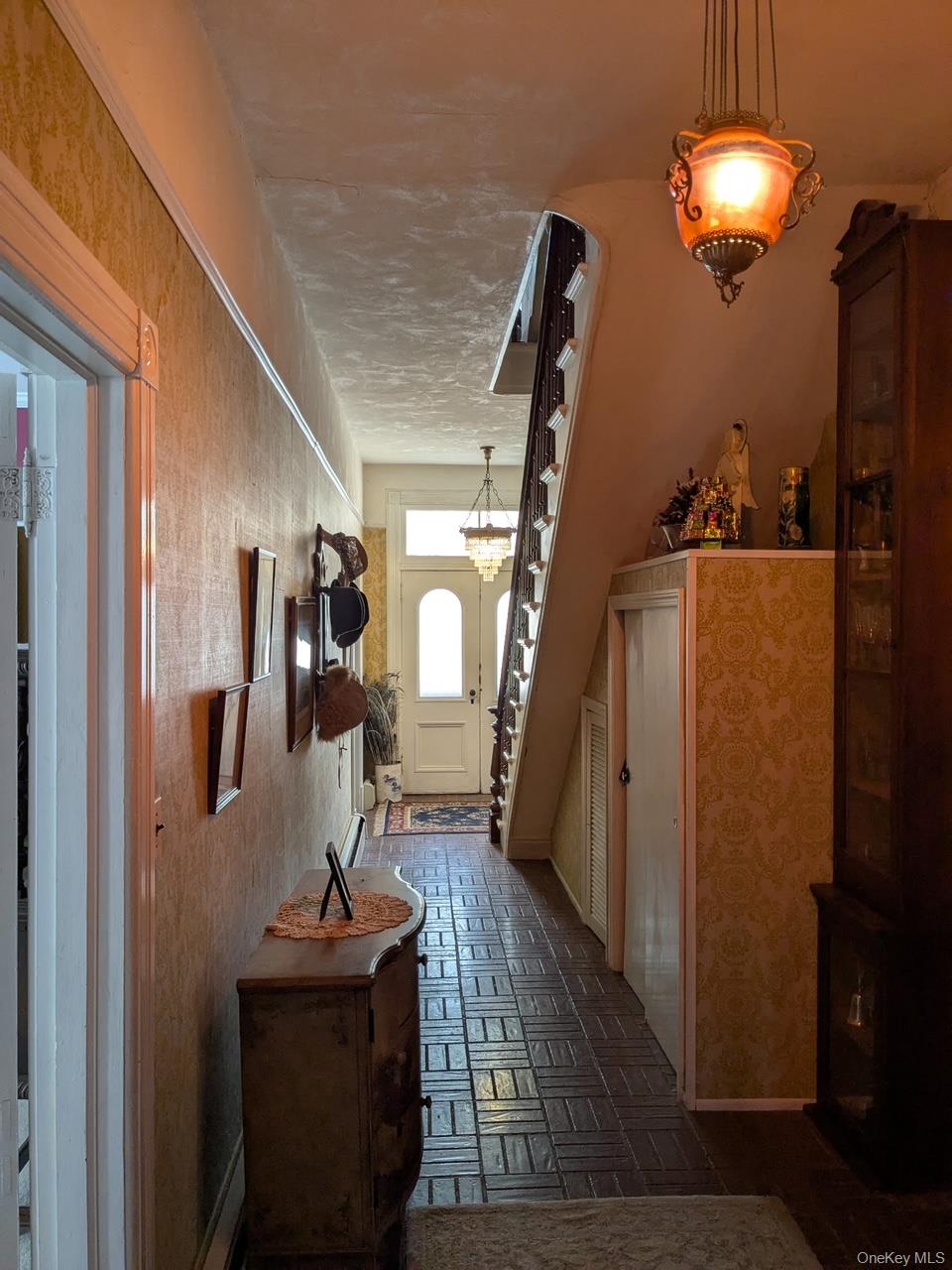 293 Carl Road Jewett, NY 12444 - Photo 15 of 49 a view of a livingroom with furniture wooden floor and entryway
