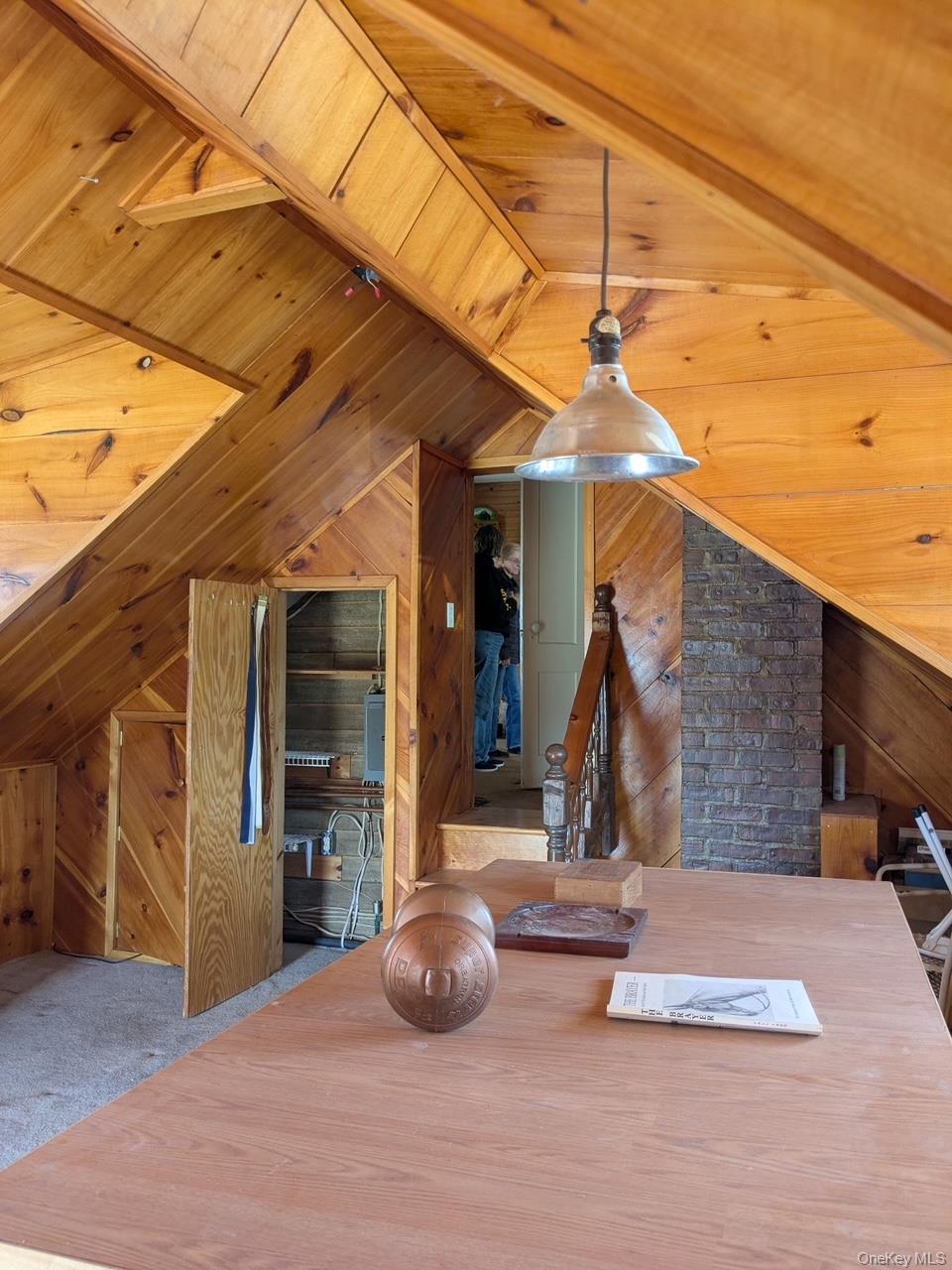 293 Carl Road Jewett, NY 12444 - Photo 16 of 49 a view of a hall with a tv