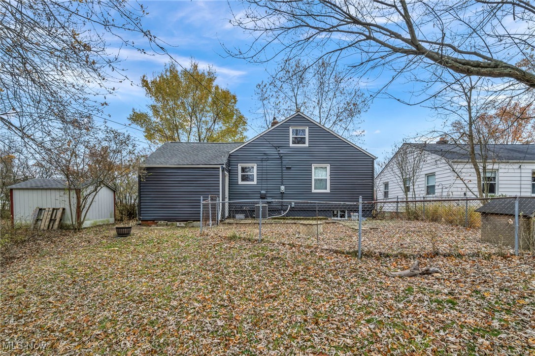 1682 Overbrook Road Lyndhurst, OH 44124 - Photo 27 of 33 Back of house featuring an outdoor structure