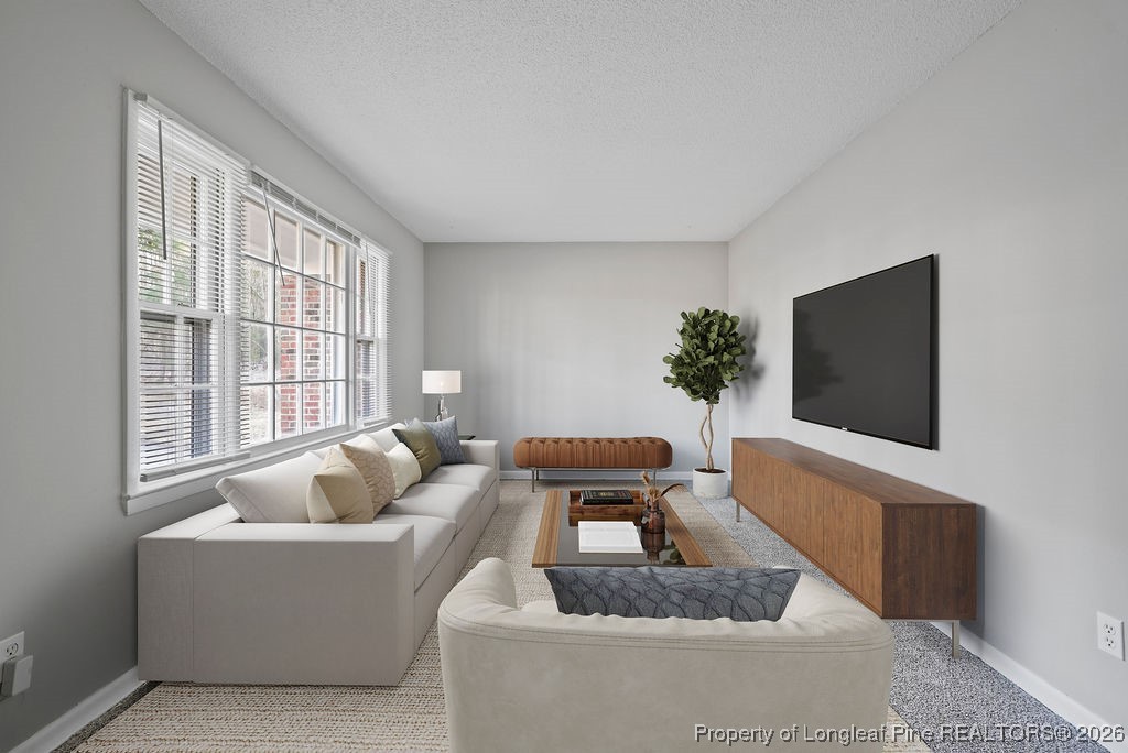 5314 Hornbeam Road Fayetteville, NC 28304 - Photo 3 of 15 a living room with furniture and a flat screen tv