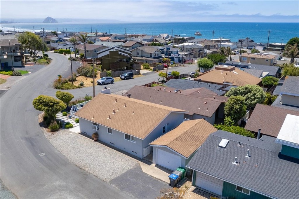 57 17th Street Cayucos, CA 93430 - Photo 24 of 24 an aerial view of a house with a ocean view