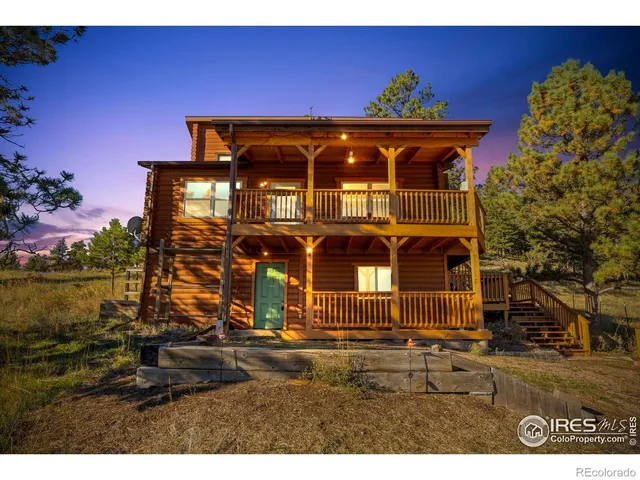 a view of a house with a porch