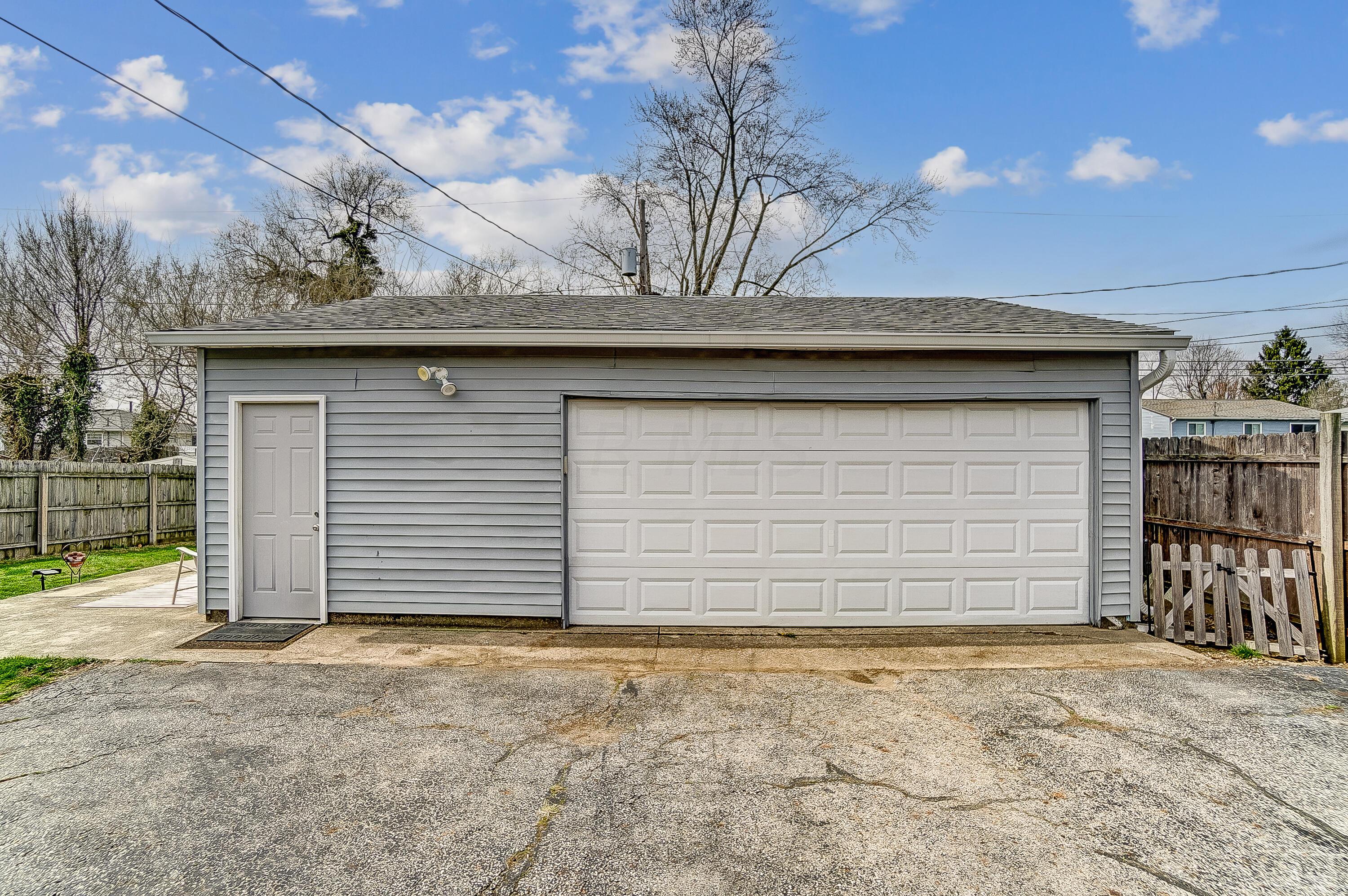 3963 Clabber Road Columbus, OH 43207 - Photo 34 of 35 2+ Car Detached Insulated Garage