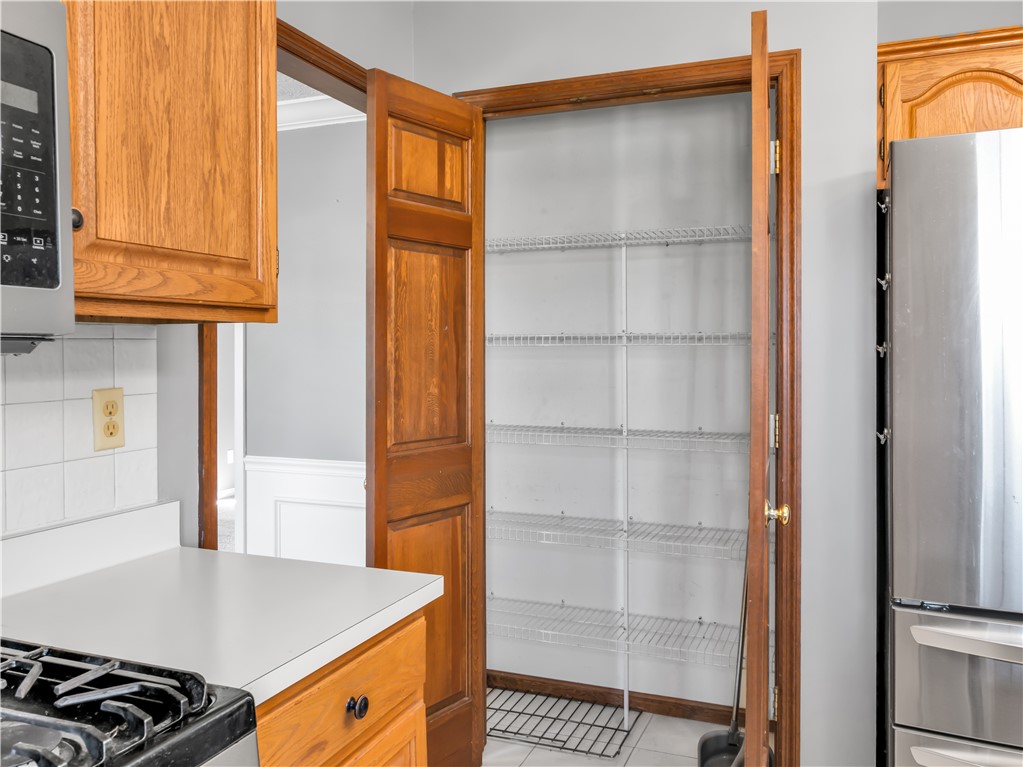 25 Callaway Springboro, OH 45066 - Photo 10 of 51 This spacious pantry with convenient shelving provides ample storage in the heart of the home.