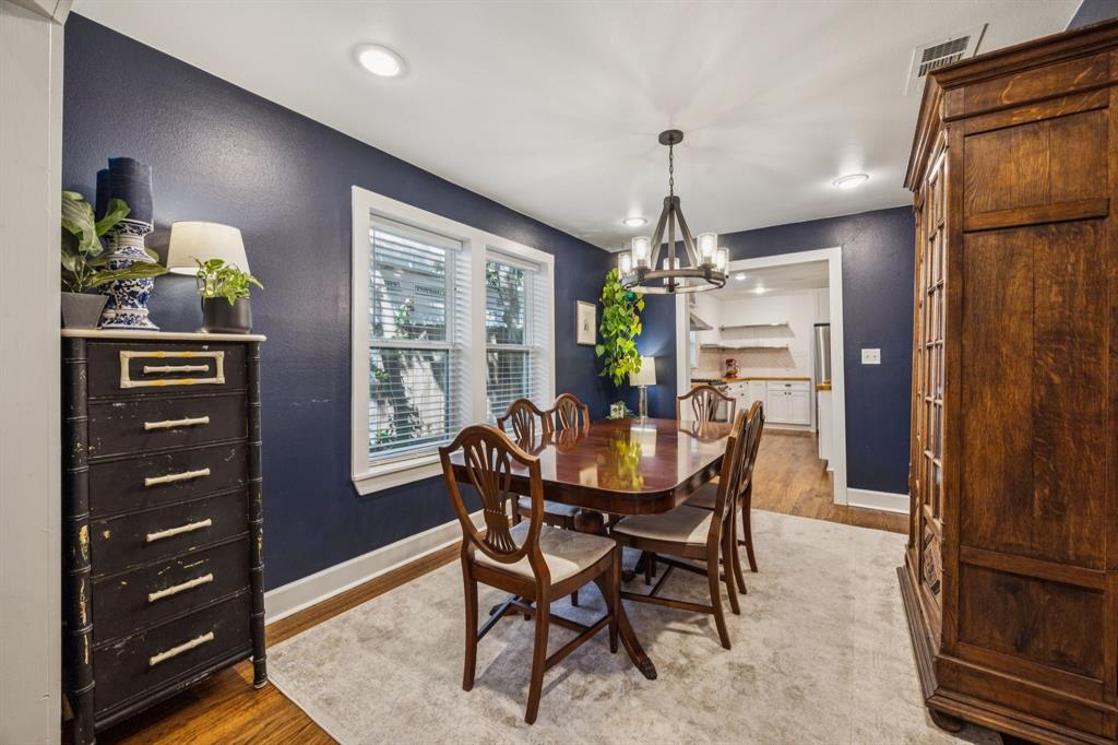 1227 Lansford Avenue Dallas, TX 75224 - Photo 6 of 17 a dining room with furniture and window