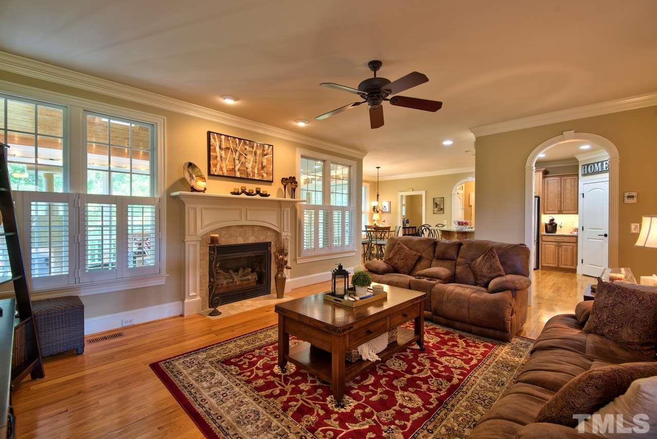 1 Springtree Circle Durham, NC 27712 - Photo 9 of 25 The Plantation Blinds are such a nice touch that offer privacy and are aesthetically pleasing.