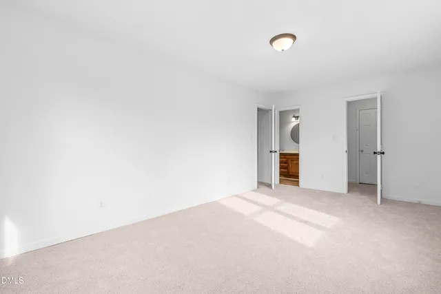 a view of empty room