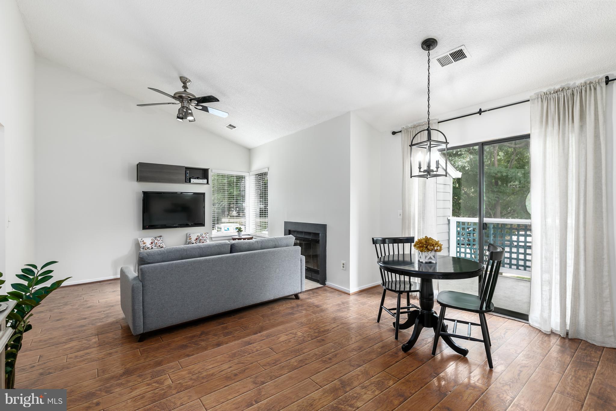 1504 Summerchase Court, Unit B Reston, VA 20194 - Photo 7 of 22 Dining Room opens to Living Room