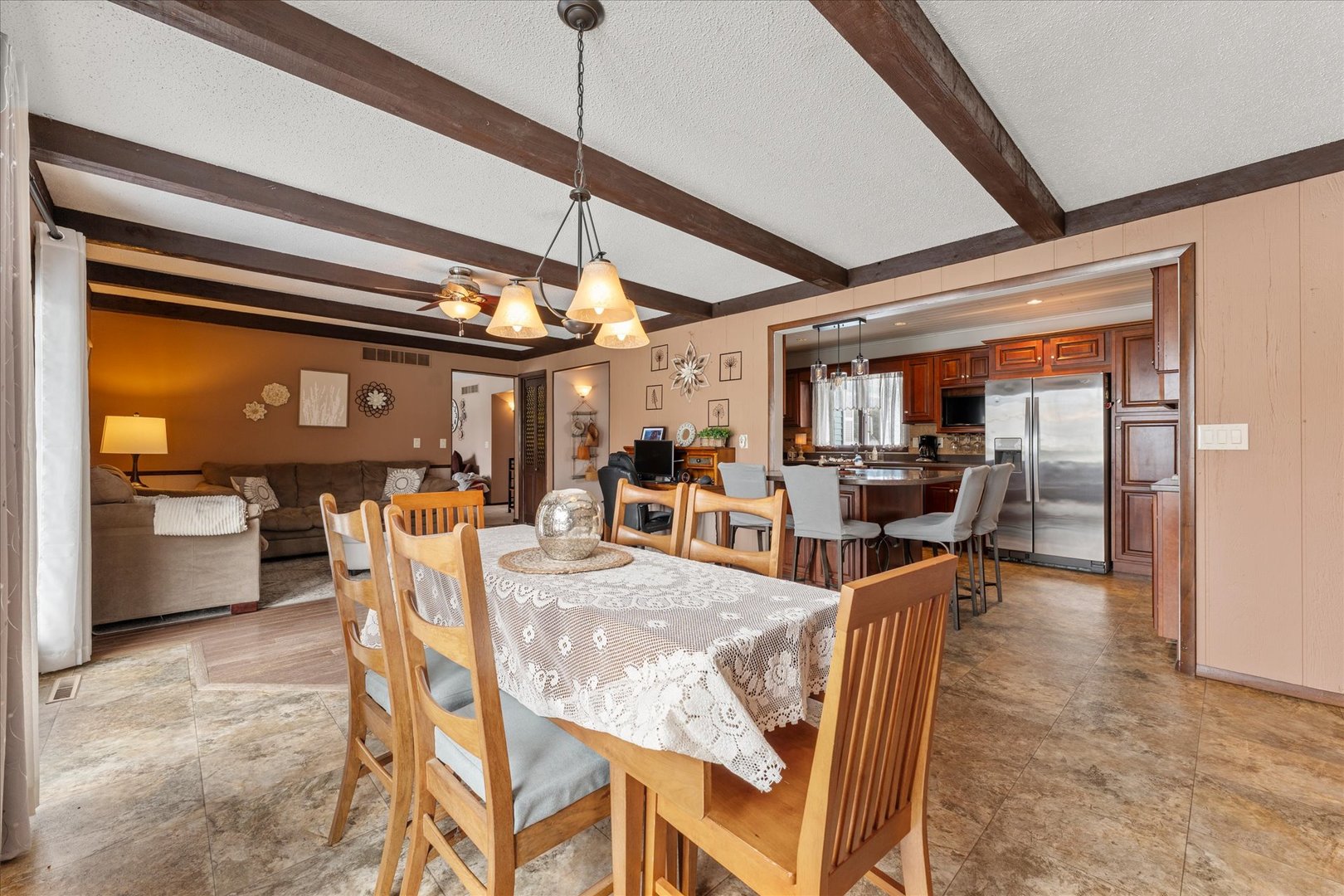 617 West 4th Street Homer, IL 61849 - Photo 12 of 42 a view of a dining room with furniture