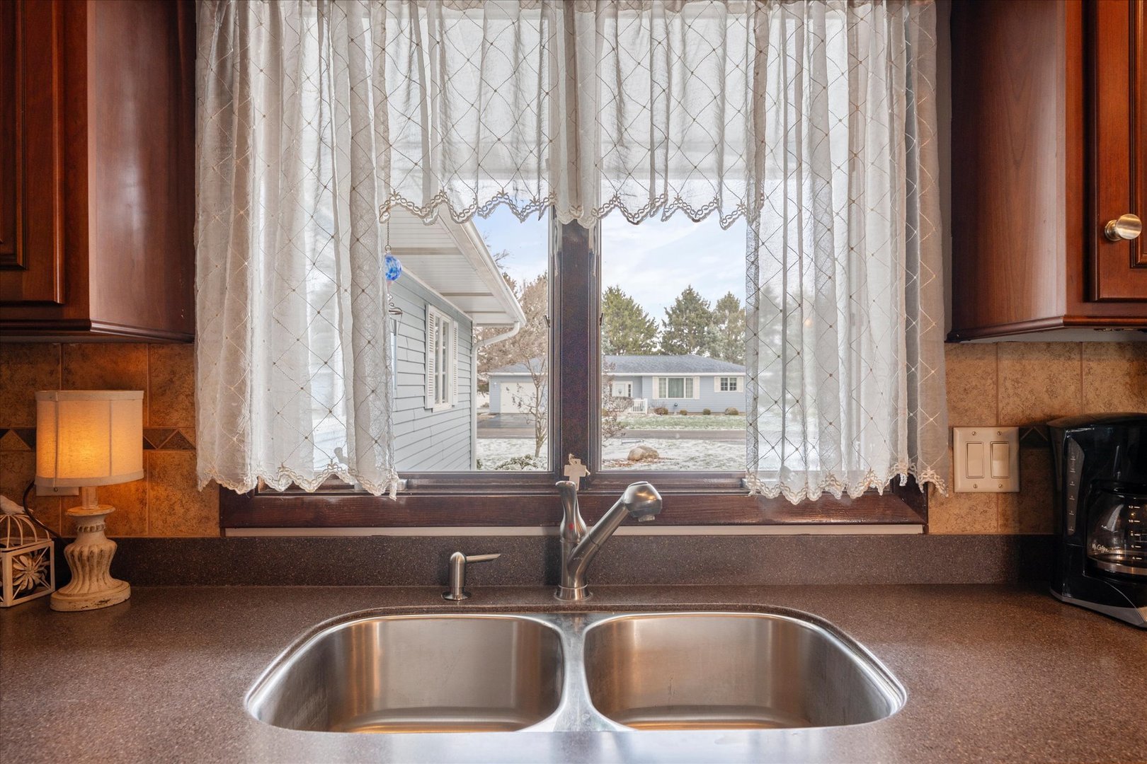 617 West 4th Street Homer, IL 61849 - Photo 20 of 42 a kitchen with a sink and a window