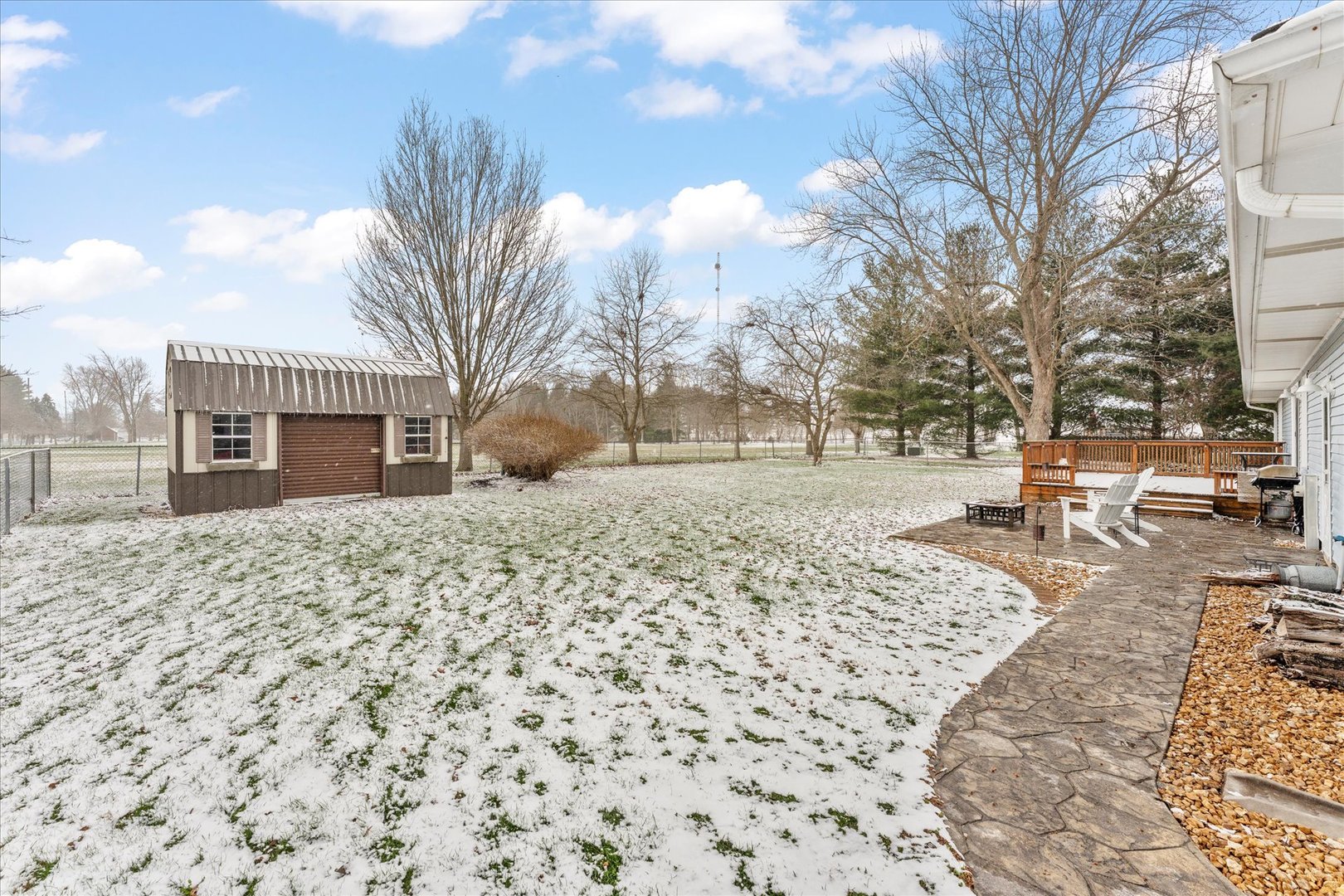 617 West 4th Street Homer, IL 61849 - Photo 31 of 42 a view of a yard with a house