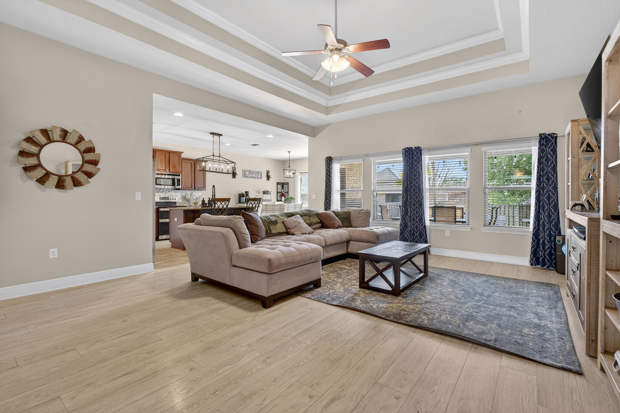 511 Gadwell Street Crestview, FL 32539 - Photo 27 of 48 a living room with furniture and a large window