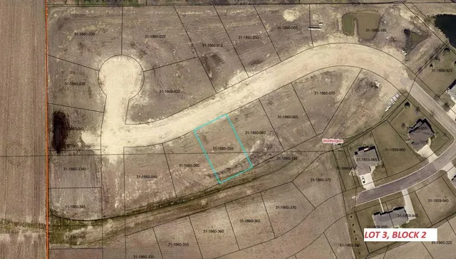 $82,900 | Lot 3-block Sterling Avenue, Worthington, MN 56187