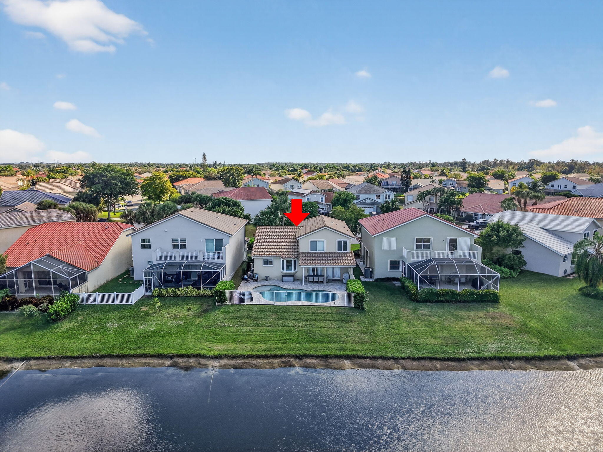 18134 Blue Lake Way Boca Raton, FL 33498 - Photo 36 of 38 Aerial 2