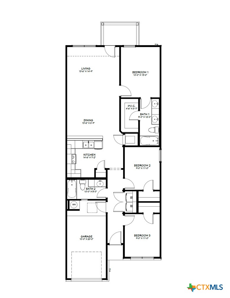 614 Campus Street Troy, TX 76579 - Photo 18 of 18 a picture of a bench in room