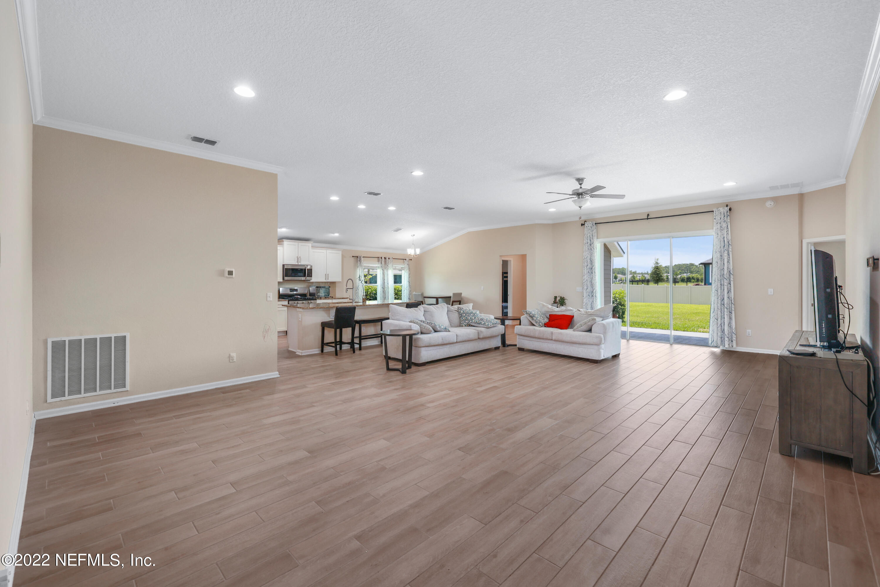 419 Split Oak Road St. Augustine, FL 32092 - Photo 7 of 36 Open Living/Dining Space
