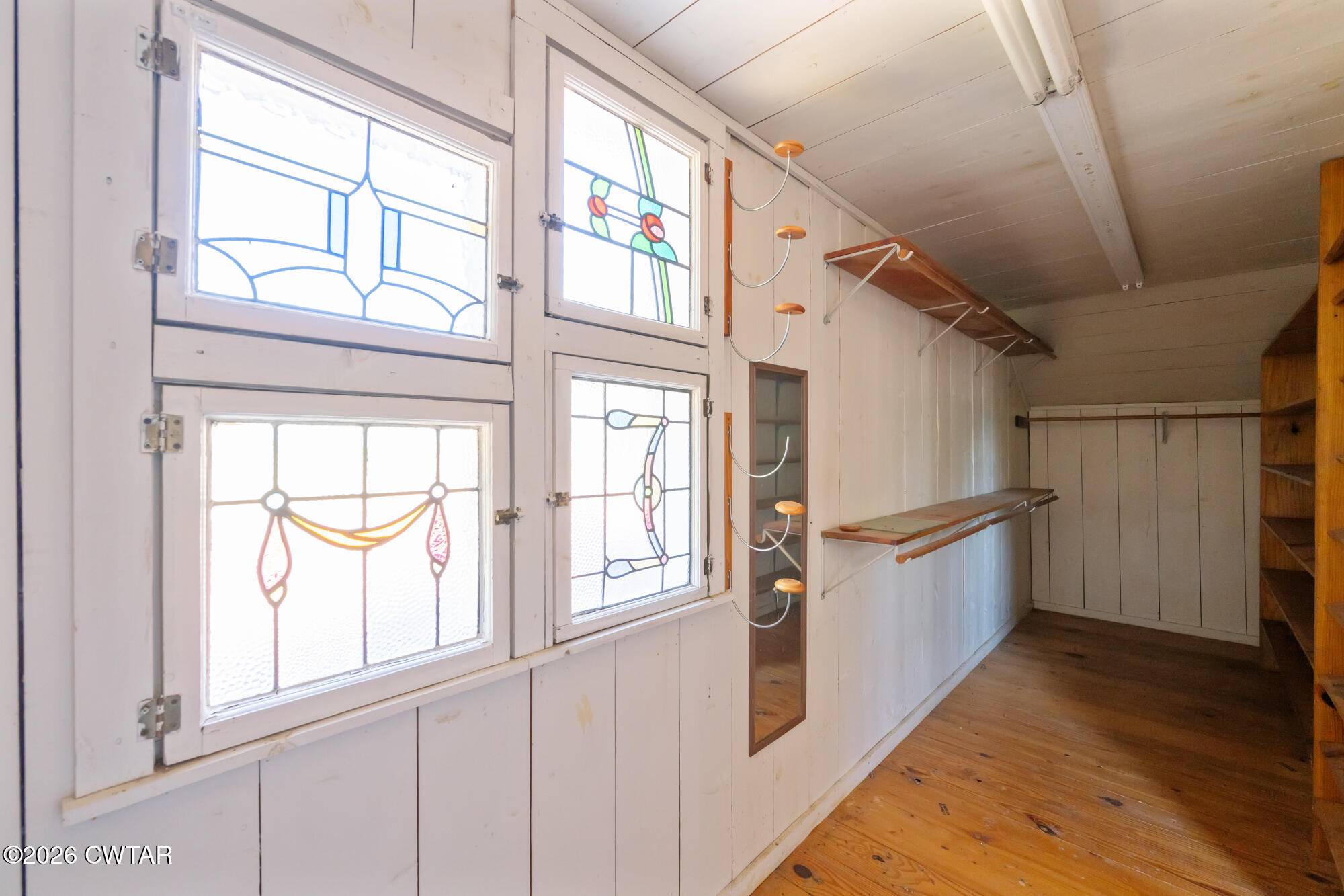 101 Red Ribbon Road Westport, TN 38387 - Photo 36 of 51 a view of a kitchen with a window and refrigerator