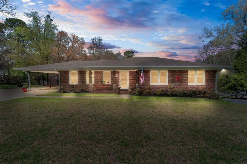 522 Hickory Street Bremen, GA 30110 - Photo 3 of 64 a front view of house with outdoor space and garden