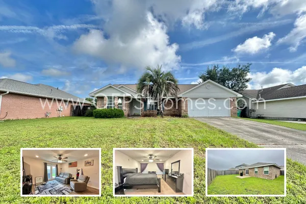 front view of house with a yard