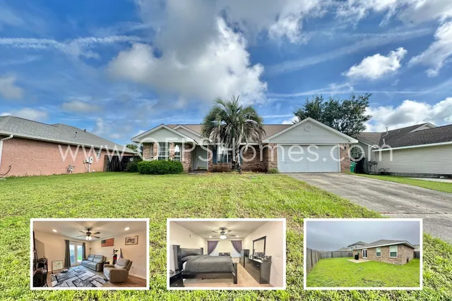 front view of house with a yard