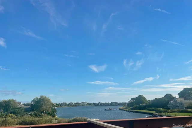 a view of a water with an ocean view