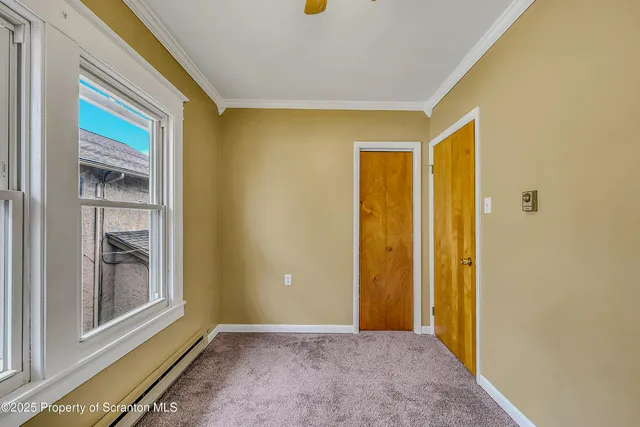 a view of a room with window