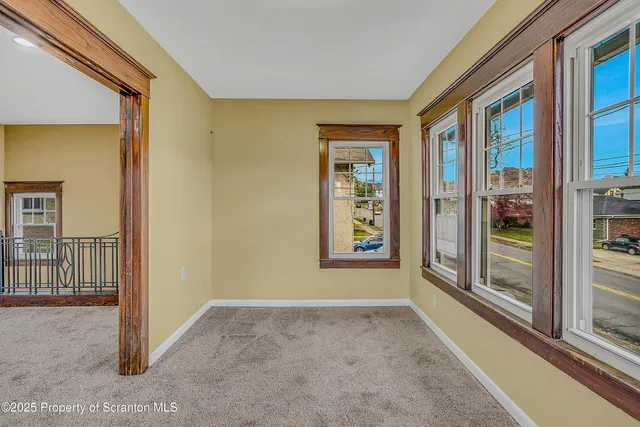 a view of empty room