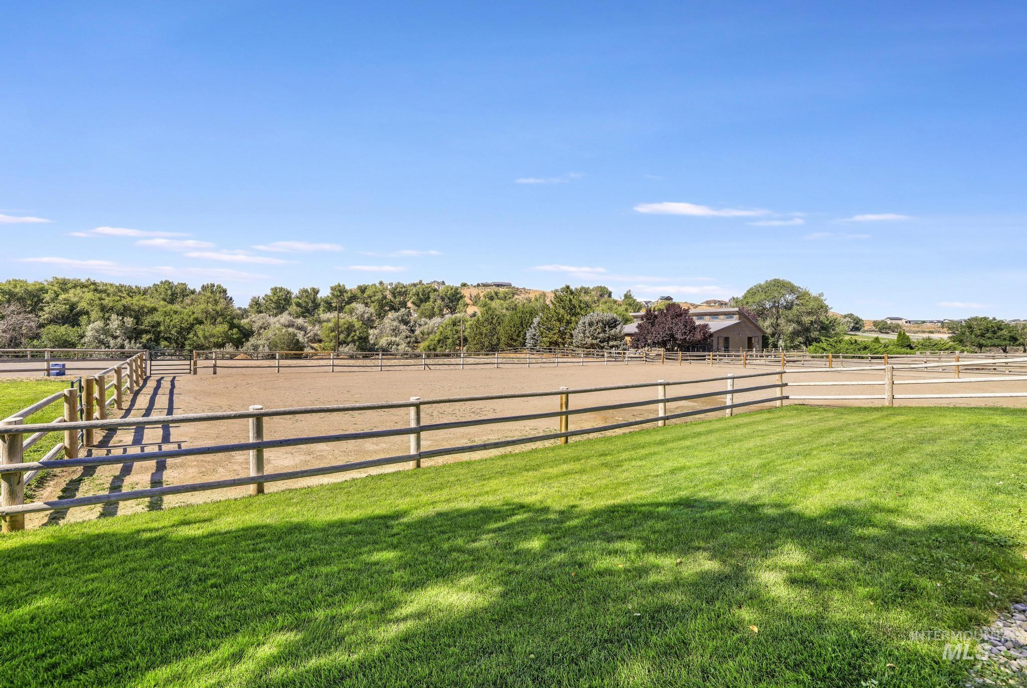 1301 Kanaka Rapids Road Buhl, ID 83316 - Photo 47 of 50 Expansive equestrian arena featuring a sand surface and perimeter fencing