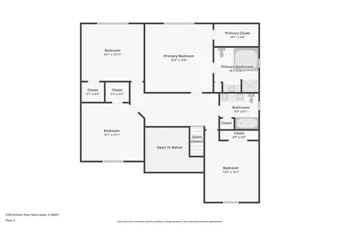 $498,000 | 2155 Arthurs Pass, New Lenox, IL 60451